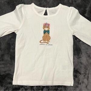Two Janie and Jack long sleeved shirts
